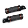 Harley Davidson Adversary Passenger Footpegs Black/orange