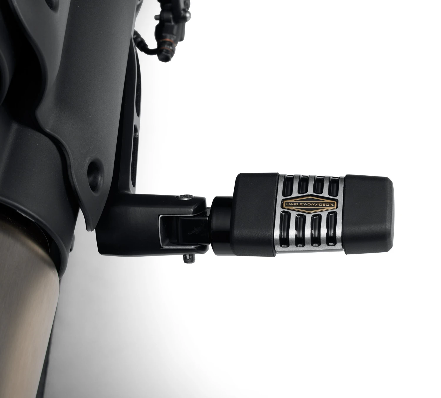 Harley Davidson Passenger Footpegs 66 Collection Black – Bild 2