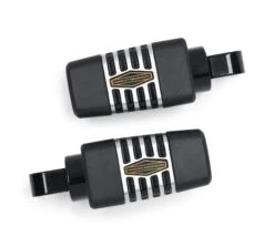 Harley Davidson Passenger Footpegs 66 Collection Black