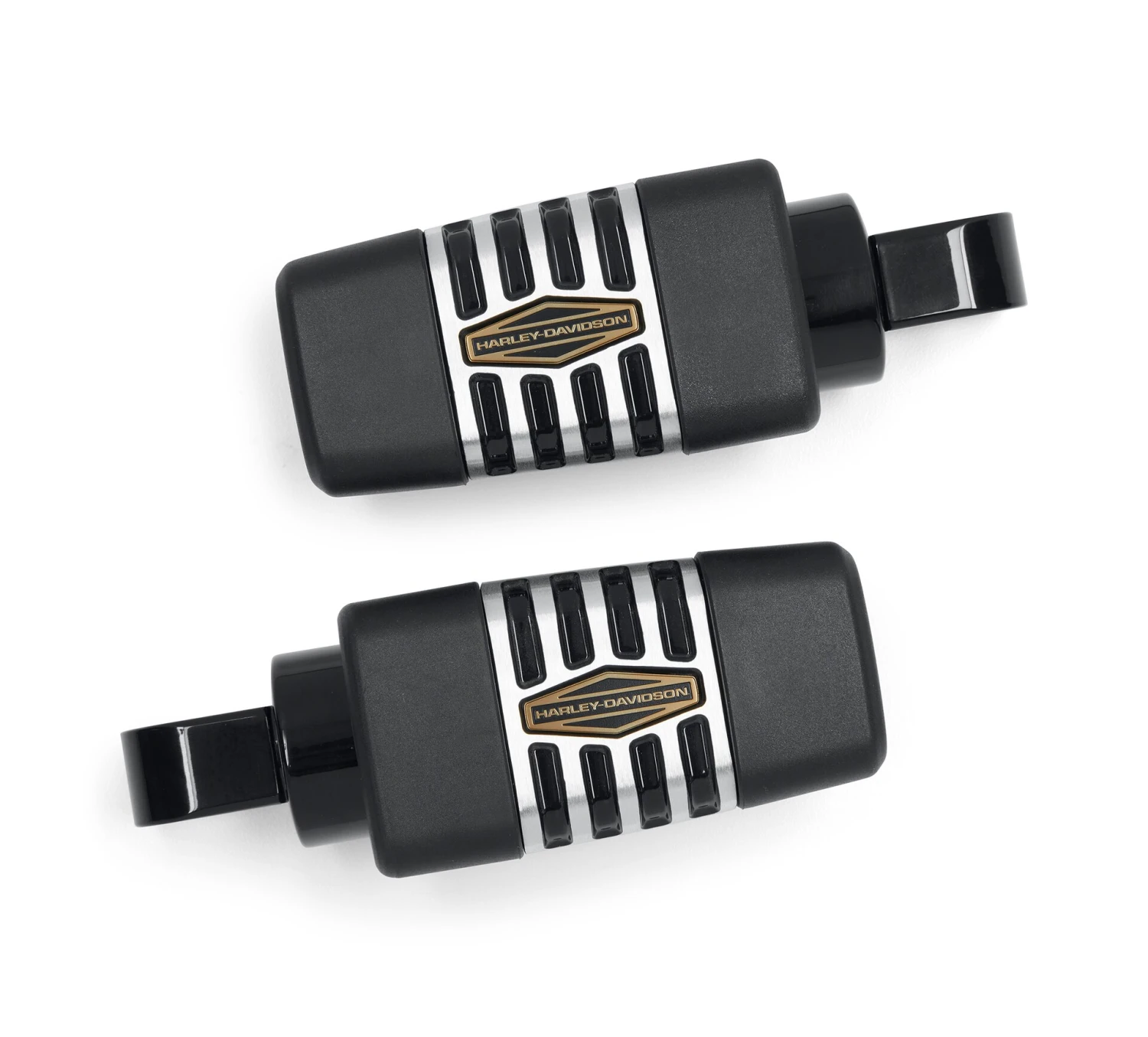 Harley Davidson Passenger Footpegs 66 Collection Black