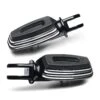 Harley Davidson Empire Footpegs Black Cut