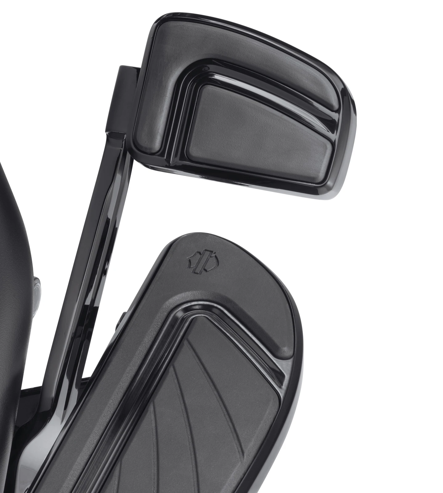 Harley Davidson Airflow Large Brake Pedal Pad Gloss Black – Bild 2