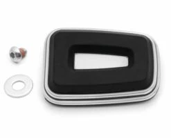 Harley Davidson Empire Small Rear Brake Pedal Pad Black Cut