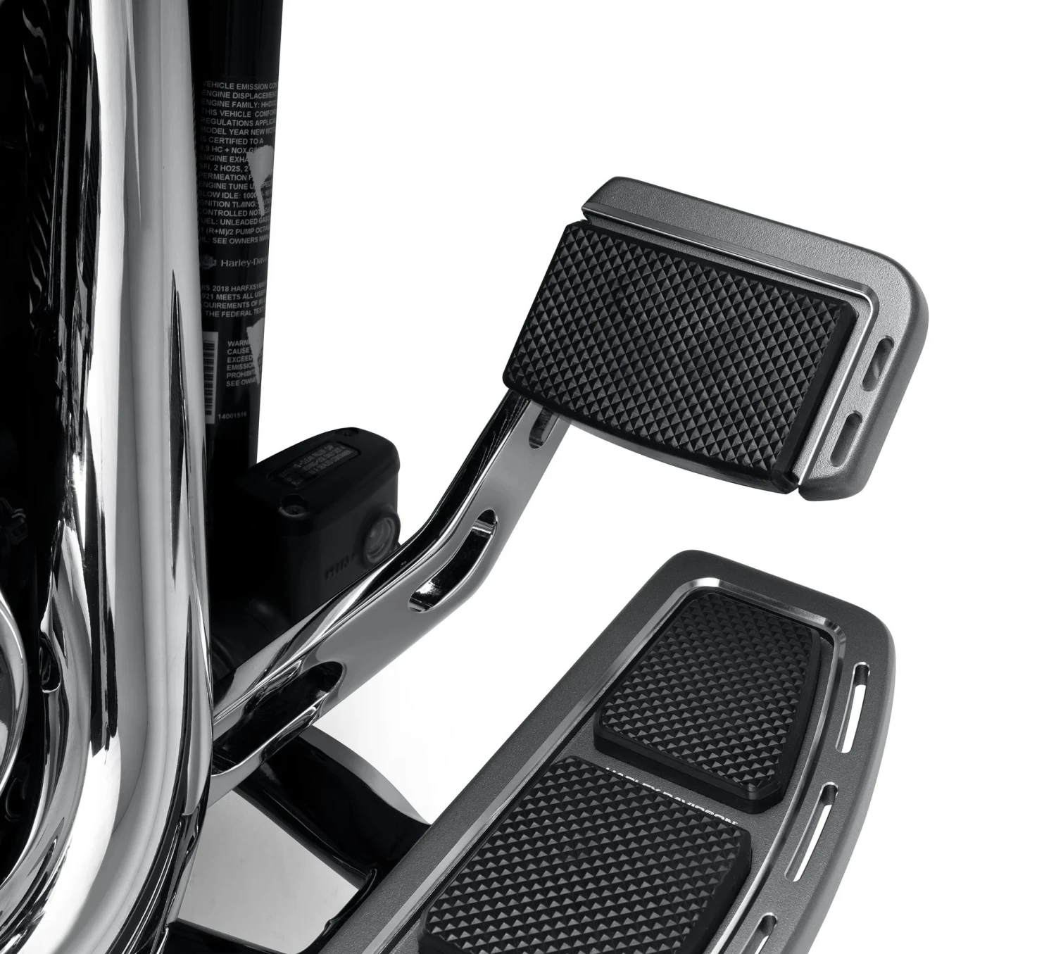 Harley Davidson Adversary Brake Pedal Pad Large Grey – Bild 2