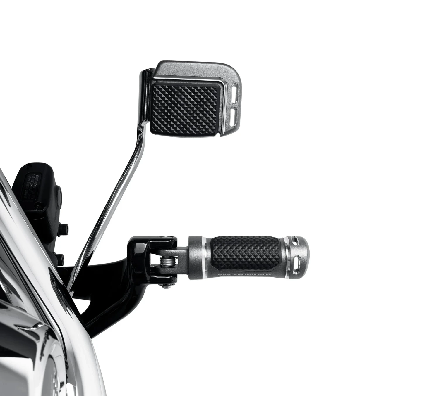 Harley Davidson Adversary Small Brake Pedal Pad Grey – Bild 2