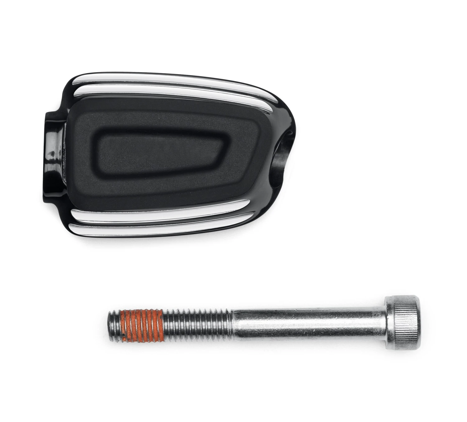 Harley Davidson Empire Rear Brake Pedal Pad Black Cut