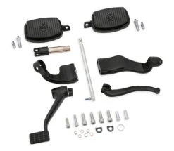 Harley Davidson Further Forward Mid-Control Kit Gloss Black