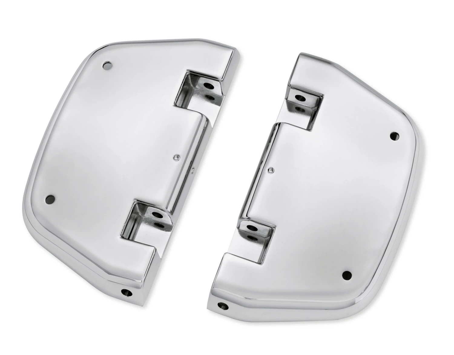 Harley Davidson Passenger Footboard Pans Chrome