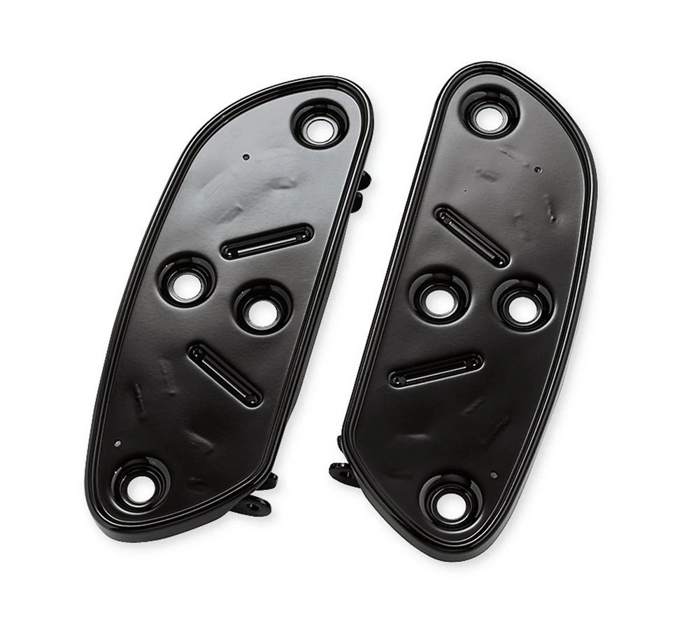 Harley Davidson Swept Wing Rider Footboard Pans Black