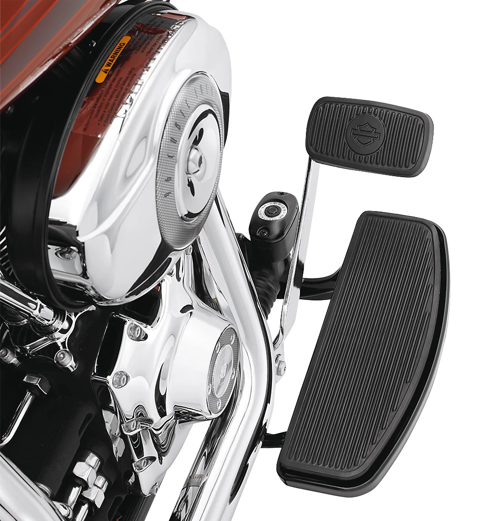 Harley Davidson Rider Footboard Pans Traditional Shape Black – Bild 2