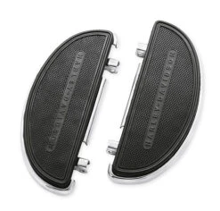 Harley Davidson Half-Moon Rider Footboards Stainless Steel Polished
