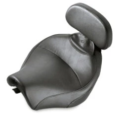 Harley Davidson Signature Solo Seat With Rider Backrest 15"