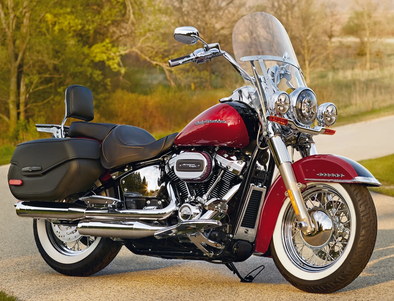 Harley Davidson Reach Solo Seat 14.5" Deluxe Styling – Bild 3