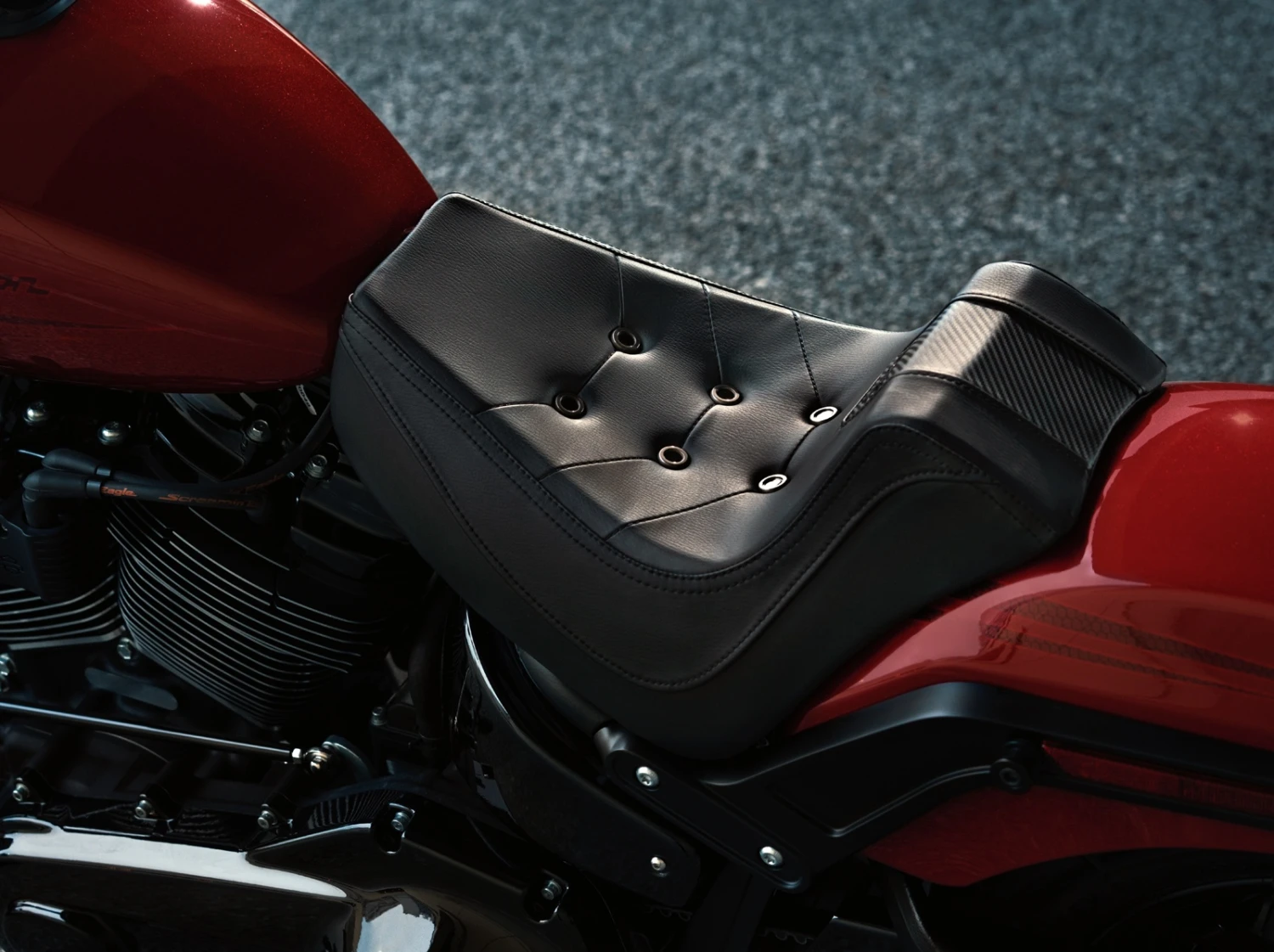 Harley Davidson Bevel Solo Seat 11.5" – Bild 4