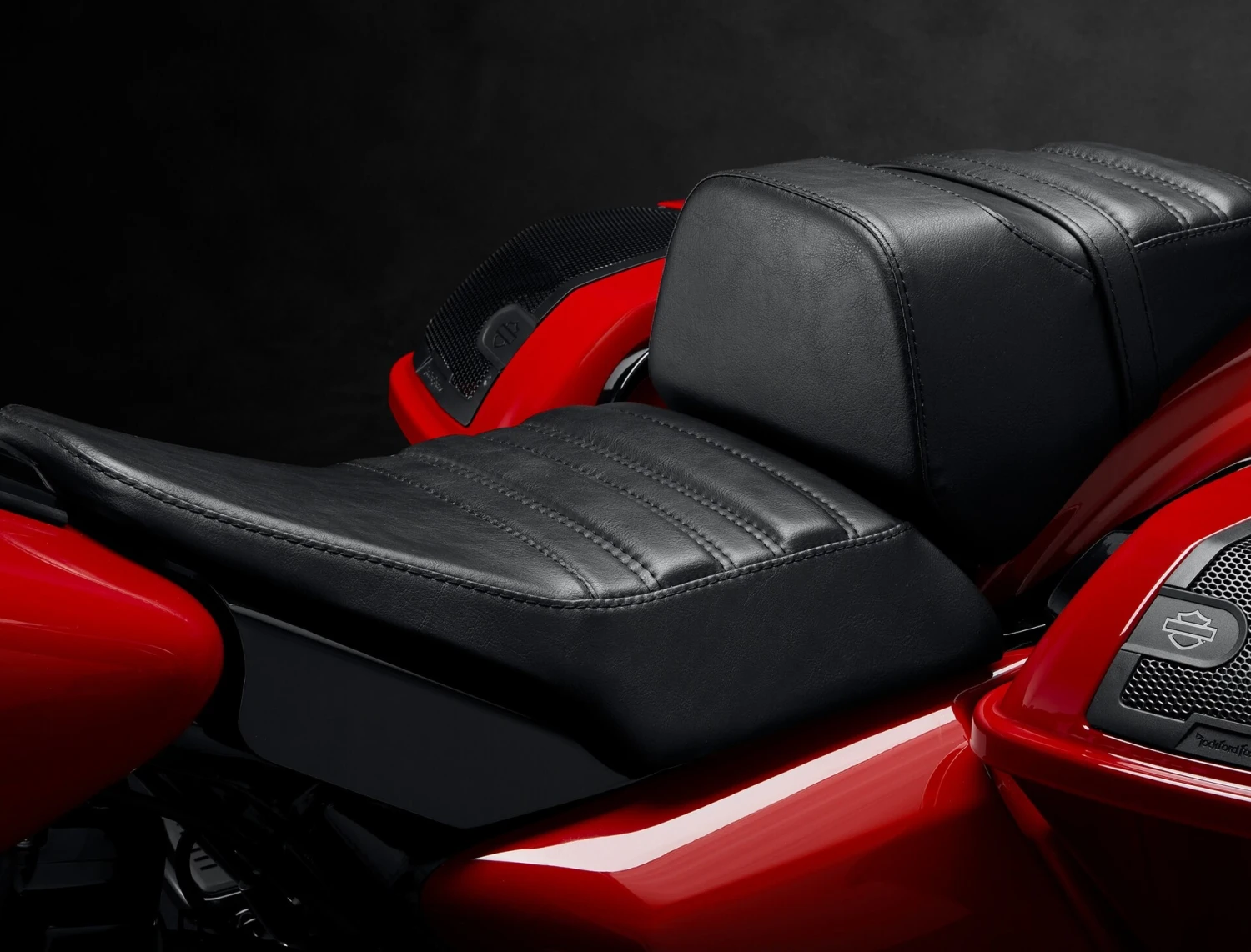 Harley Davidson Drag Seat 12" Black – Bild 3