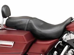 Harley Davidson Leather Low-Profile Bucket Seat 15"