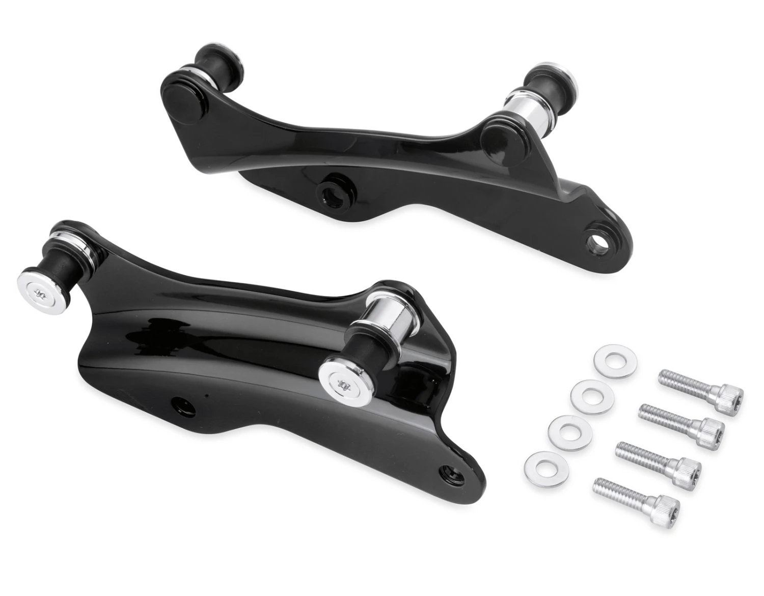 Harley Davidson 4-Point Docking Hardware Kit Gloss Black