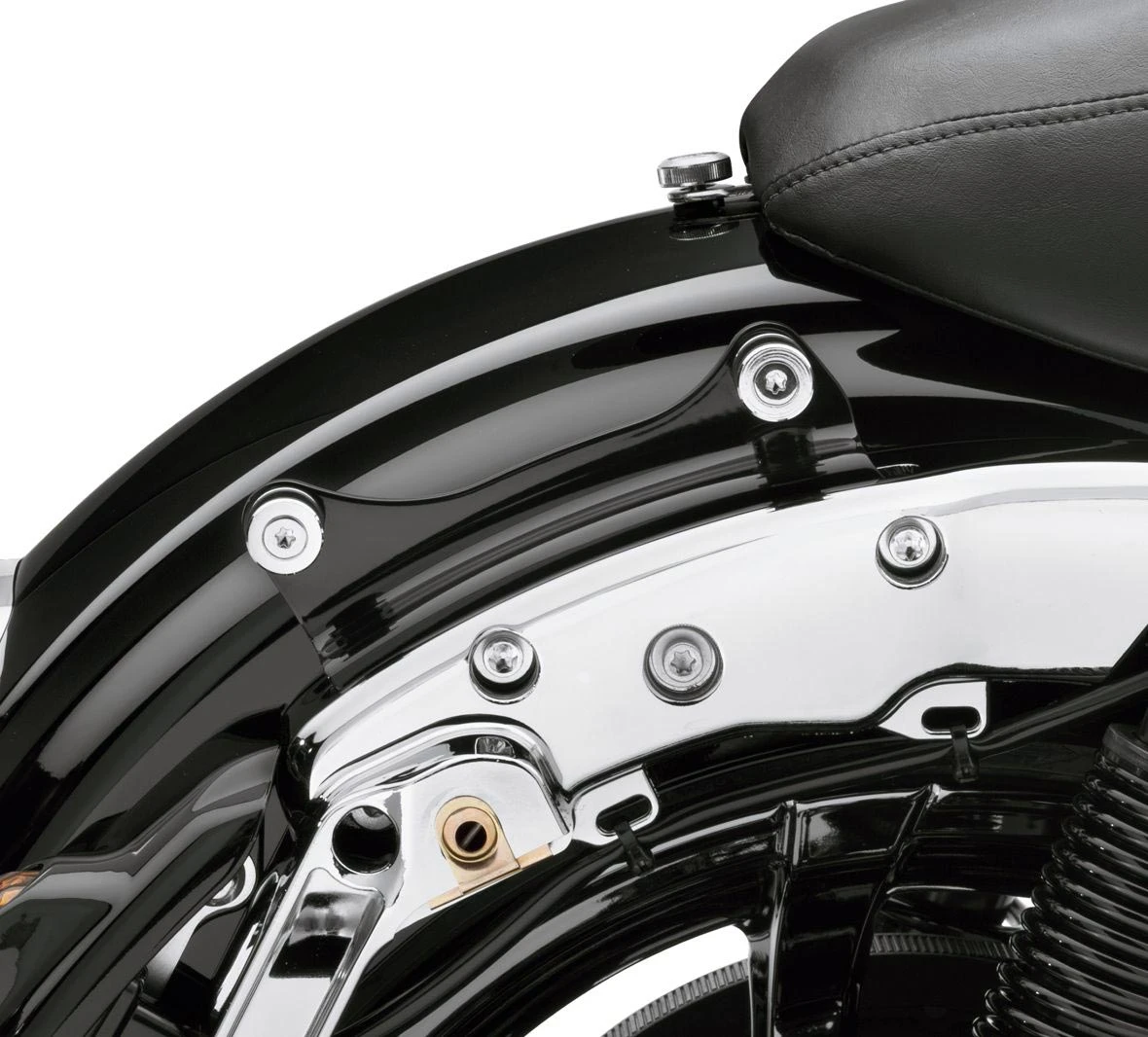 Harley Davidson 4-Point Docking Hardware Kit Gloss Black – Bild 2