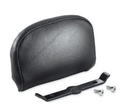 Harley Davidson Passenger Backrest Pad Compact Smooth Black Vinyl