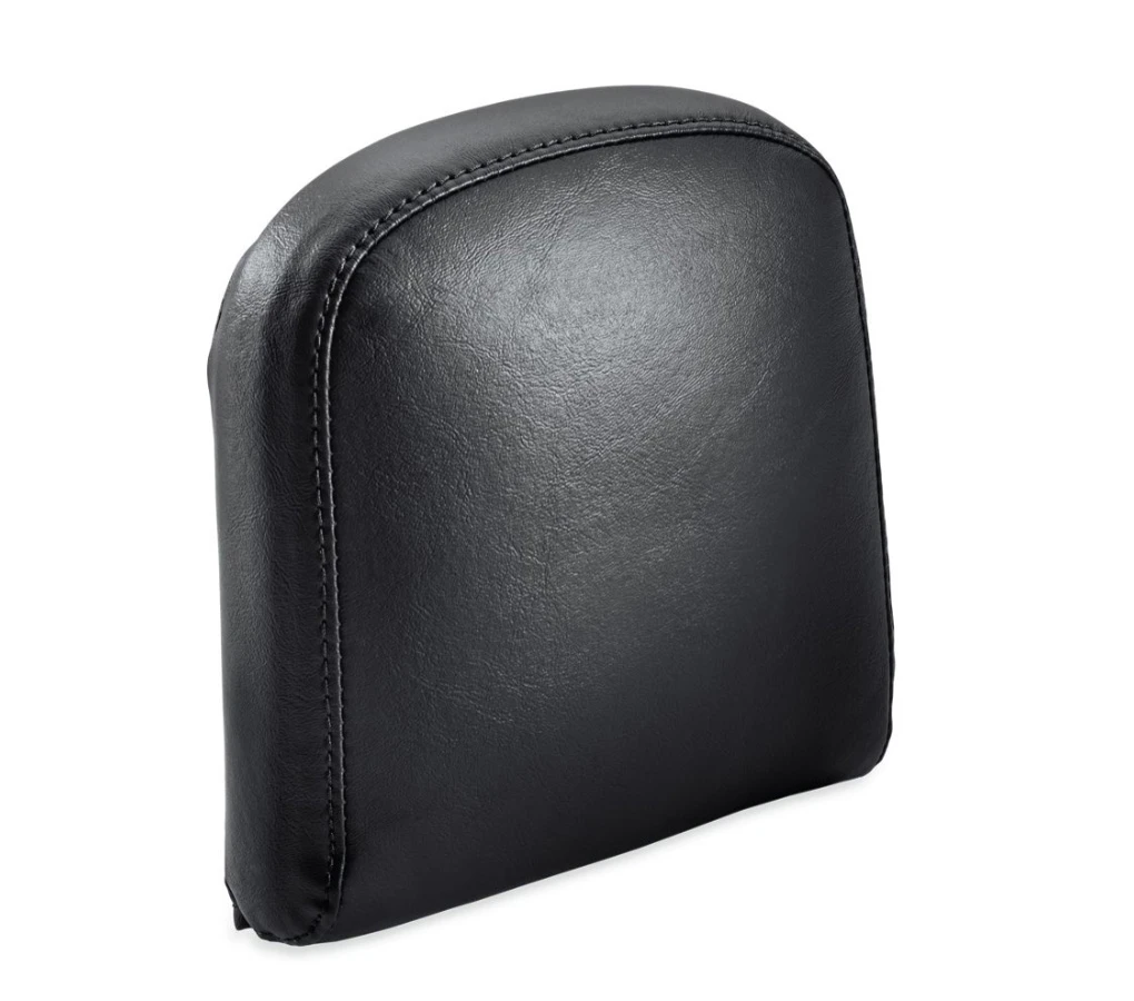 Harley Davidson Passenger Backrest Pad Mid-Sized Smooth Black Vinyl