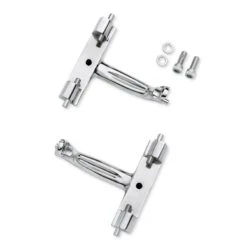 Harley Davidson Custom Passenger Footboard Support Kit Chrome