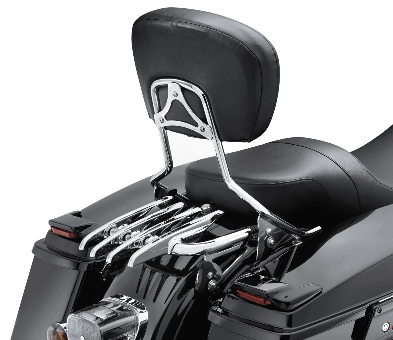 Harley Davidson Stealth Detachable Luggage Rack Chrome – Bild 2