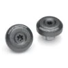 Harley Davidson Adversary Hand Grip End Caps Gray