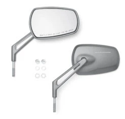 Harley Davidson Adversary Mirrors Grey
