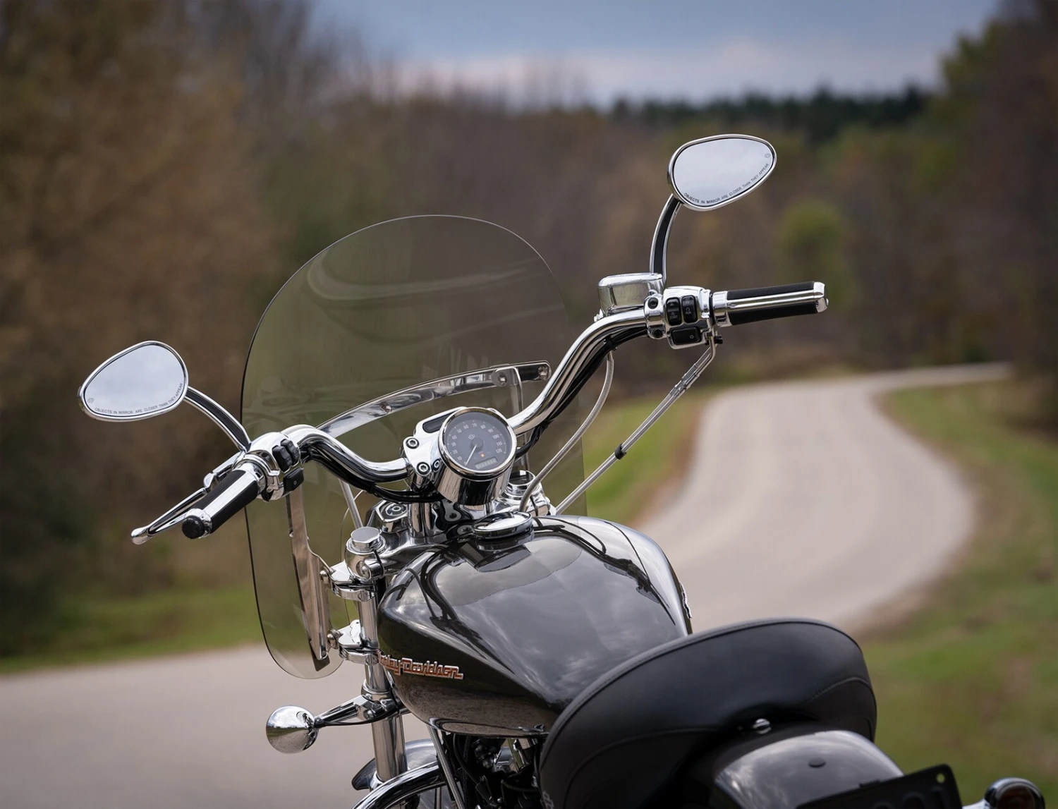 Harley Davidson Pull Back Handlebar Chrome – Bild 2