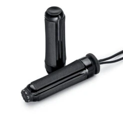 Harley Davidson Airflow Hand Grips Heated Gloss Black