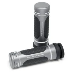 Harley Davidson Adversary Grips Grey