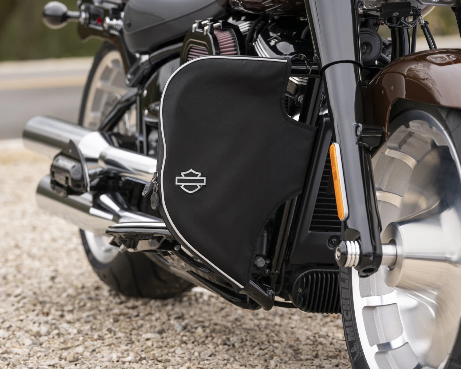 Harley Davidson Engine Guard Soft Lowers – Bild 3