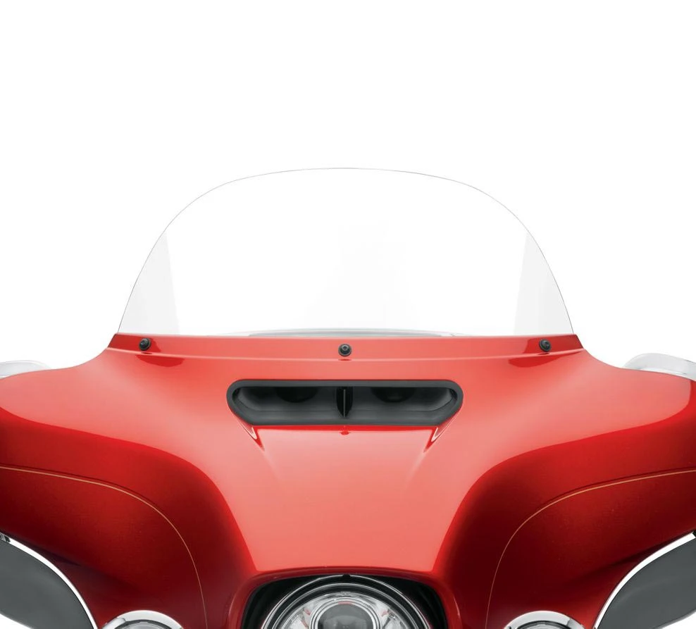 Harley Davidson Bat Wing Windshield 10" Clear – Bild 2