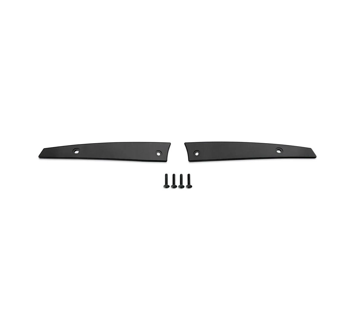 Harley Davidson Billet Windshield Side Trim, Black