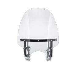 Harley Davidson Quick Release Compact Windshield 19" Clear & Black Braces