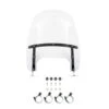 Harley Davidson Wind SplitterDetachable Compact Windshield 19" Clear & Black