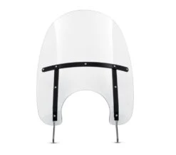 Harley Davidson Detachables Windshield 20" Clear & Black