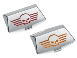 Harley Davidson Fender Tip Lens Kit With Skull Logo