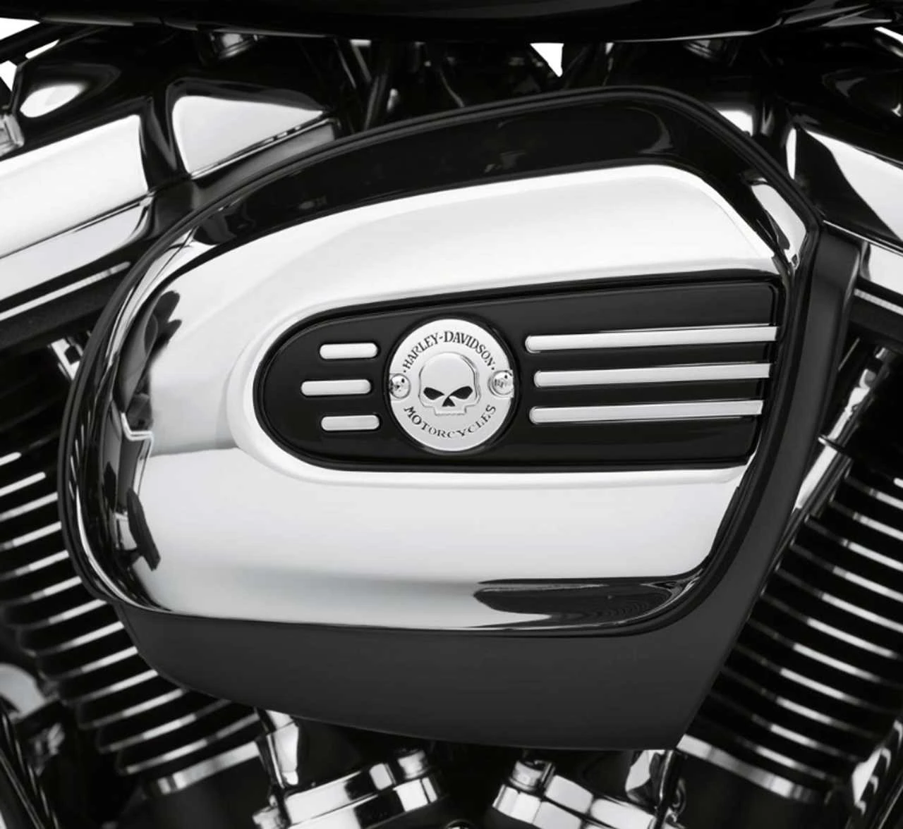 Harley Davidson Willie G. Skull Air Cleaner Trim – Bild 2