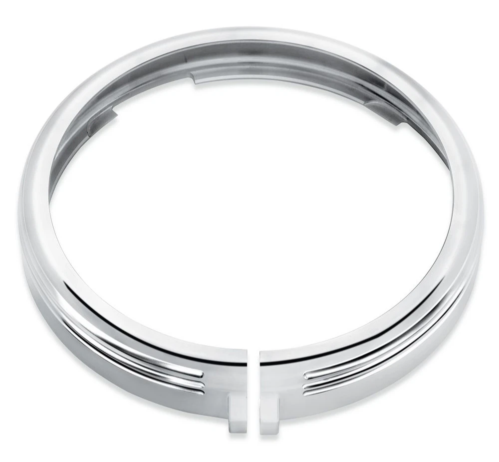 Harley Davidson Defiance Headlamp Trim Ring 7" Chrome