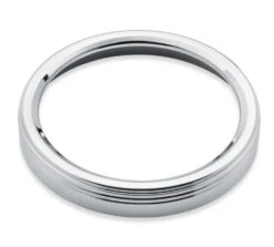 Harley Davidson Defiance Tank Gauge Bezel 5" Chrome