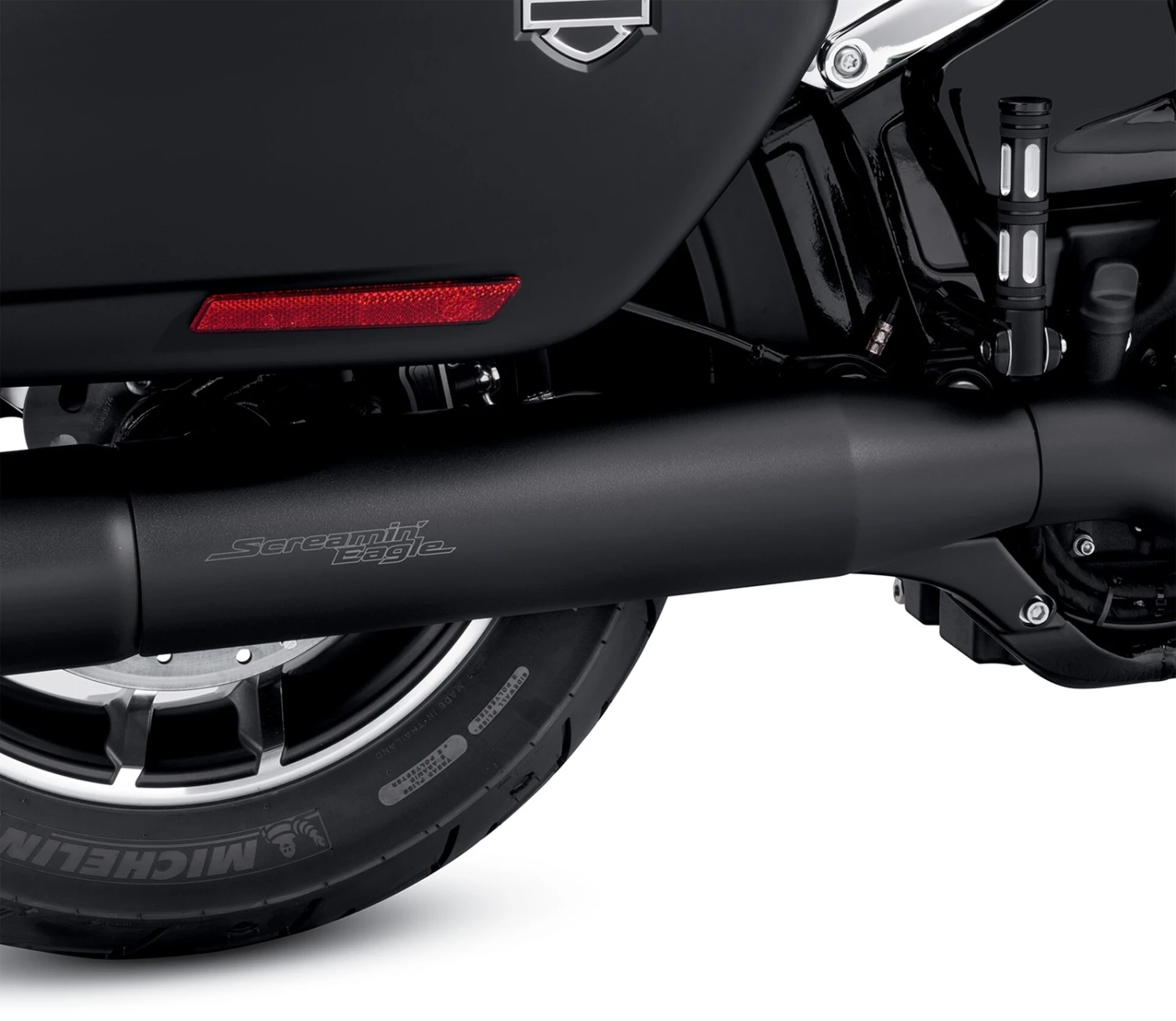 Harley Davidson Screamin Eagle Street Cannon Muffler ECE Black – Bild 3