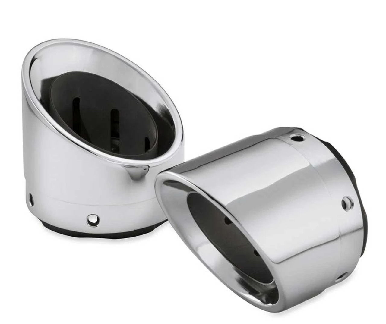 Harley Davidson Two-Piece 4.5" End Caps Chrome