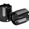 Harley Davidson Defiance 4.5" End Caps Black Cut