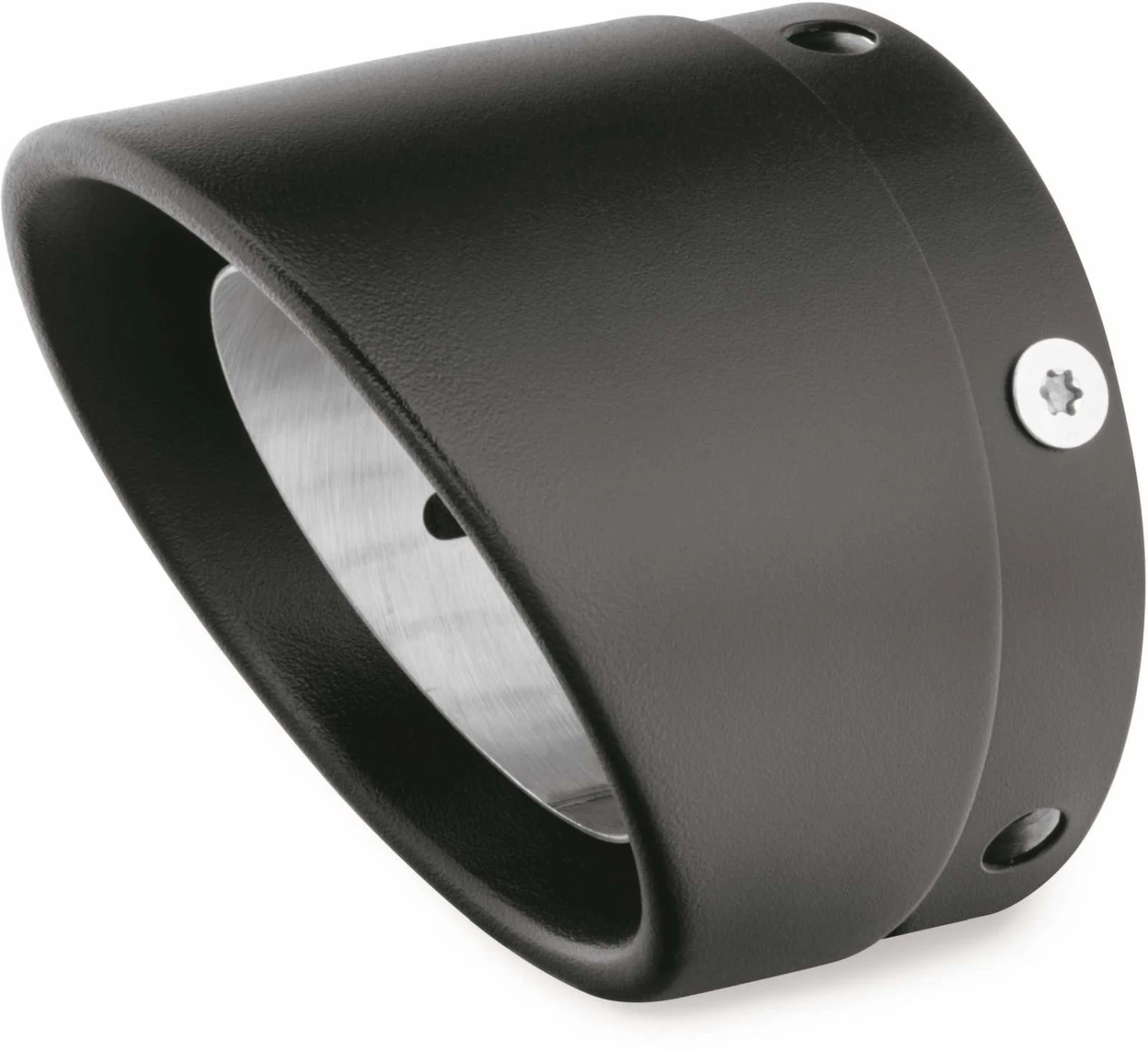 Harley Davidson Two-Piece Muffler End Cap 4.5", Black