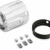 Harley Davidson Defiance Muffler End Caps 4.5" Chrome