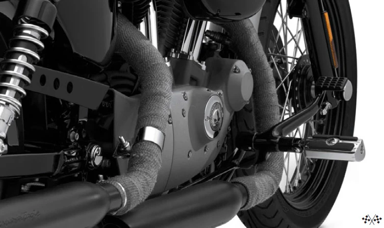 Harley Davidson Screamin Eagle Exhaust Wrap Kit Midnight Grey