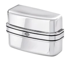 Harley Davidson Electrical Panel Cover With Trim Chrome