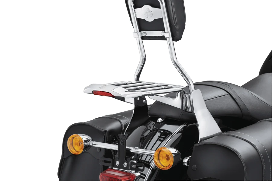 Harley Davidson Luggage Rack LED Light Kit Red Lens – Bild 2