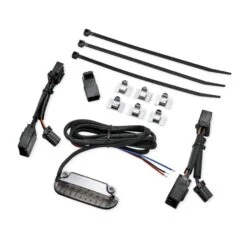 Harley Davidson Air Foil Luggage Rack LED Light Kit, Smoke